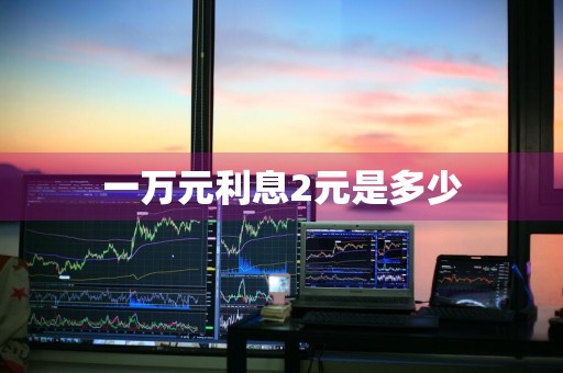 一万元利息2元是多少