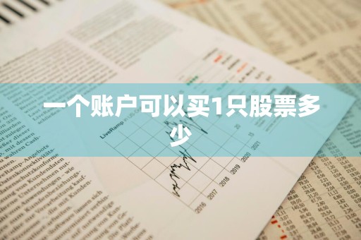 一个账户可以买1只股票多少