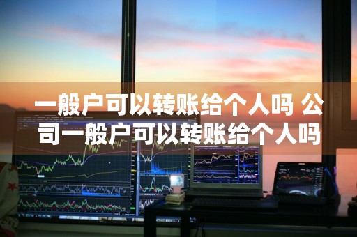 一般户可以转账给个人吗 公司一般户可以转账给个人吗