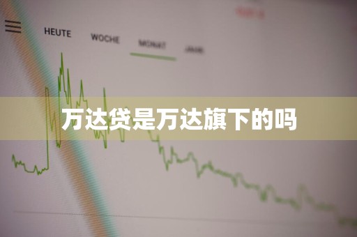 万达贷是万达旗下的吗