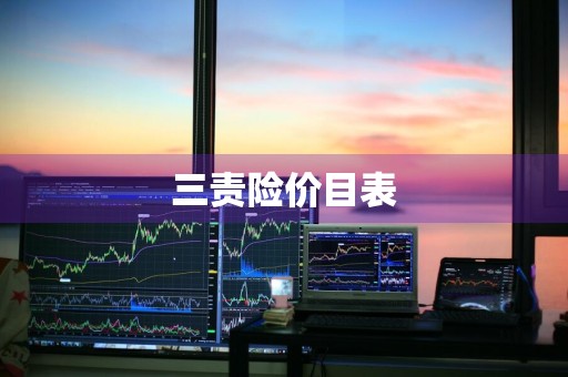三责险价目表