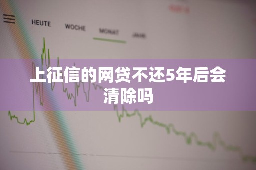 上征信的网贷不还5年后会清除吗