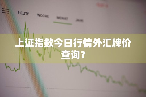上证指数今日行情外汇牌价查询？