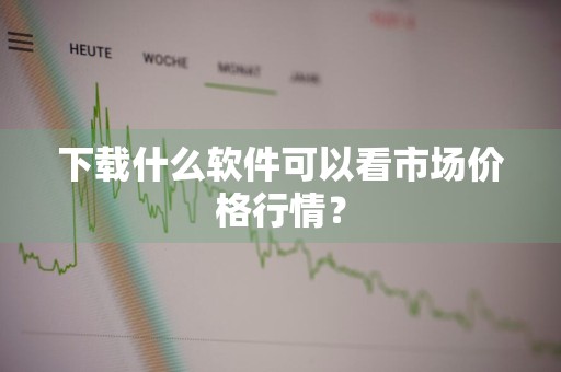 下载什么软件可以看市场价格行情？