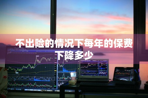 不出险的情况下每年的保费下降多少