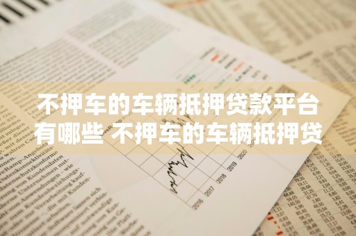 不押车的车辆抵押贷款平台有哪些 不押车的车辆抵押贷款平台有哪些呢