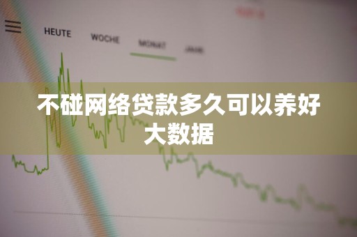 不碰网络贷款多久可以养好大数据