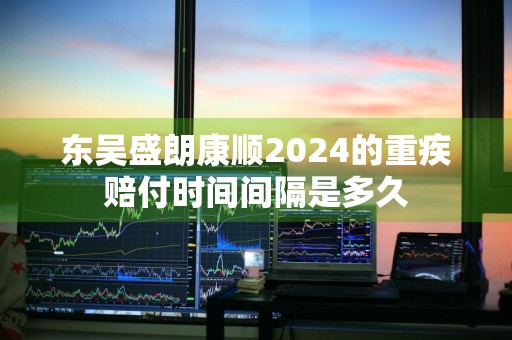 东吴盛朗康顺2024的重疾赔付时间间隔是多久