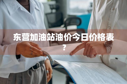 东营加油站油价今日价格表？
