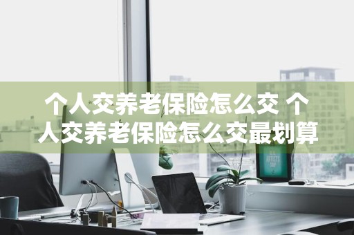 个人交养老保险怎么交 个人交养老保险怎么交最划算