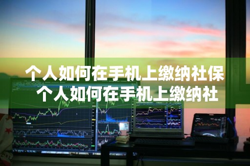 个人如何在手机上缴纳社保 个人如何在手机上缴纳社保微信