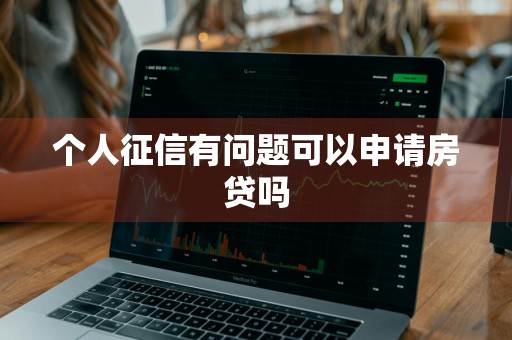 个人征信有问题可以申请房贷吗