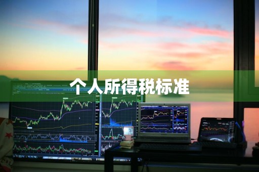 个人所得税标准