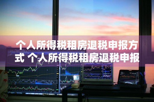 个人所得税租房退税申报方式 个人所得税租房退税申报方式怎么选