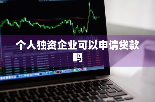 个人独资企业可以申请贷款吗