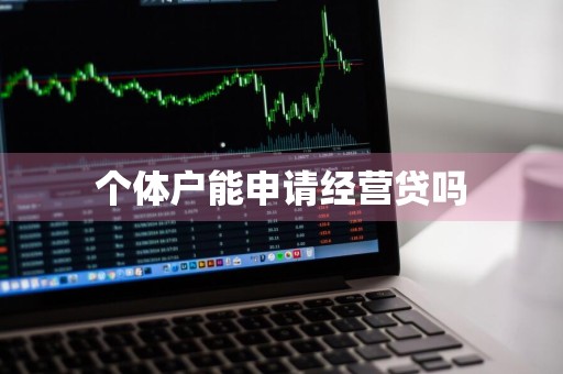 个体户能申请经营贷吗
