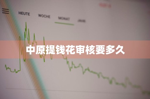 中原提钱花审核要多久