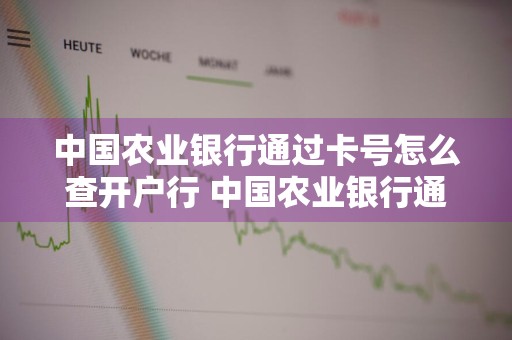 中国农业银行通过卡号怎么查开户行 中国农业银行通过卡号怎么查开户行信息