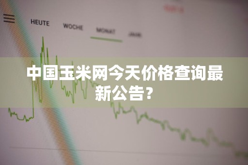 中国玉米网今天价格查询最新公告？