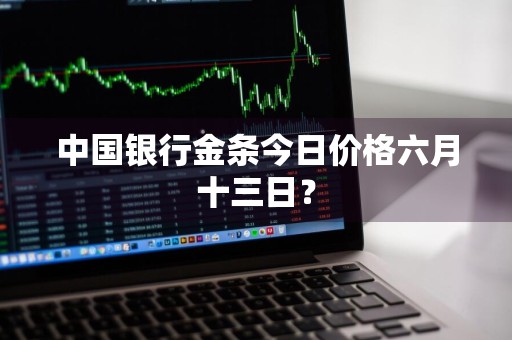 中国银行金条今日价格六月十三日？