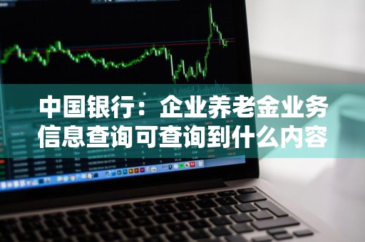 中国银行:企业养老金业务信息查询可查询到什么内容