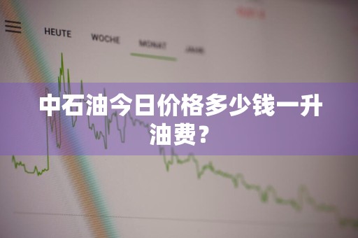 中石油今日价格多少钱一升油费？
