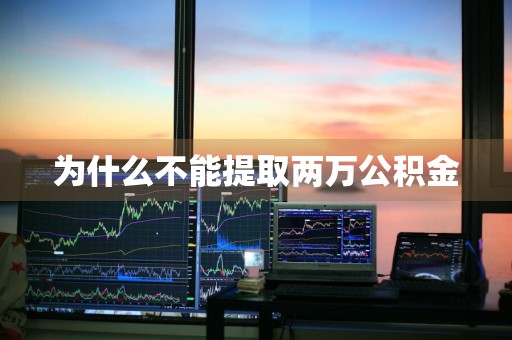 为什么不能提取两万公积金