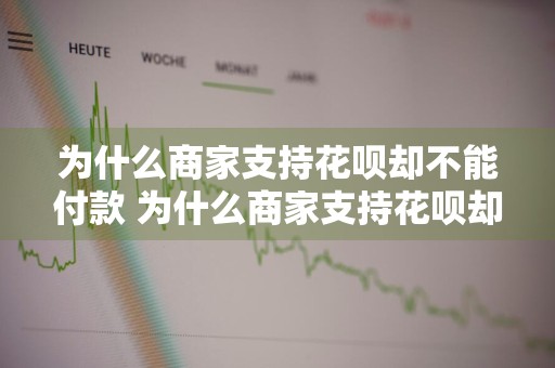 为什么商家支持花呗却不能付款 为什么商家支持花呗却不能付款怎么解决