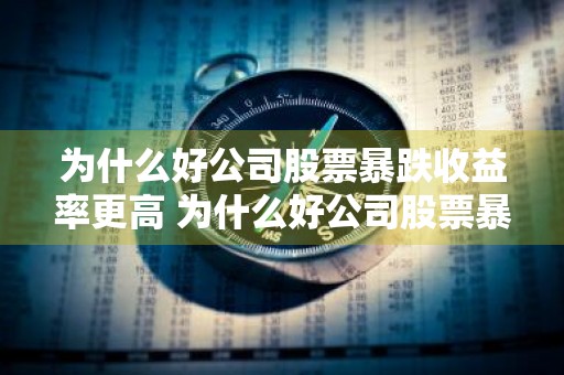 为什么好公司股票暴跌收益率更高 为什么好公司股票暴跌收益率更高呢