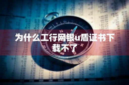 为什么工行网银u盾证书下载不了