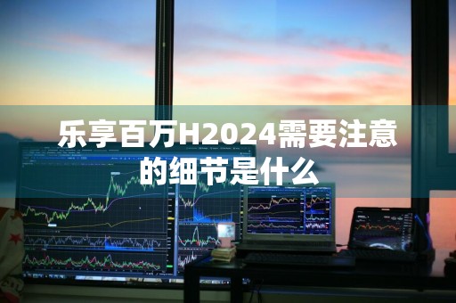 乐享百万H2024需要注意的细节是什么