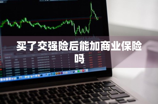 买了交强险后能加商业保险吗