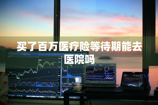 买了百万医疗险等待期能去医院吗
