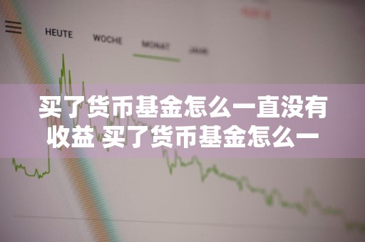 买了货币基金怎么一直没有收益 买了货币基金怎么一直没有收益呢