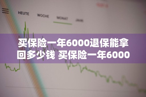 买保险一年6000退保能拿回多少钱 买保险一年6000退保能拿回多少钱呢