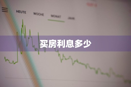买房利息多少