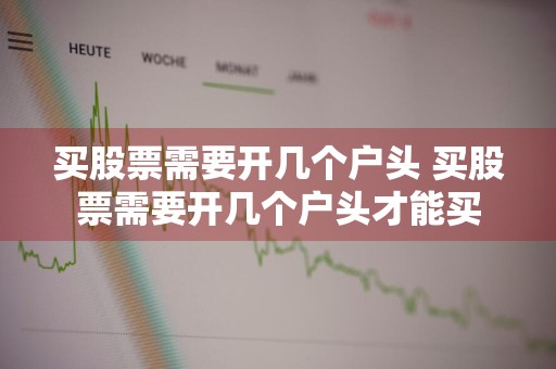 买股票需要开几个户头 买股票需要开几个户头才能买