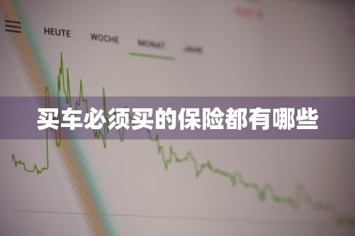 买车必须买的保险都有哪些