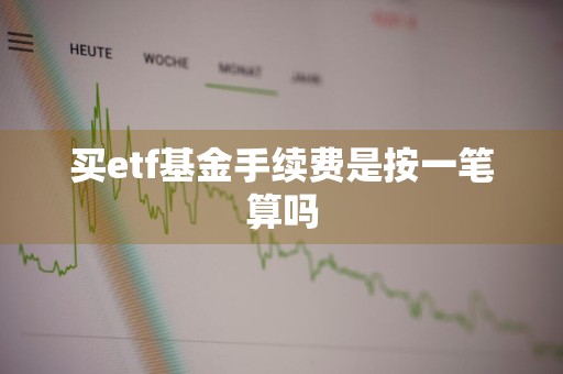 买etf基金手续费是按一笔算吗
