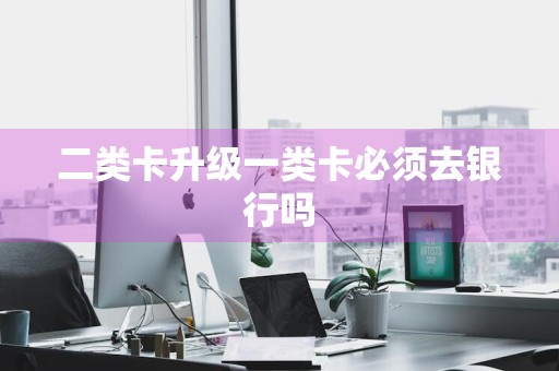 二类卡升级一类卡必须去银行吗