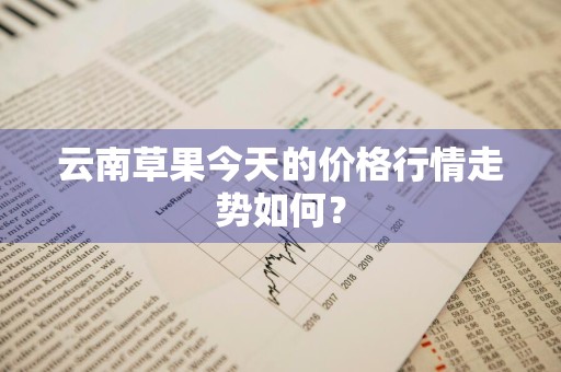 云南草果今天的价格行情走势如何？