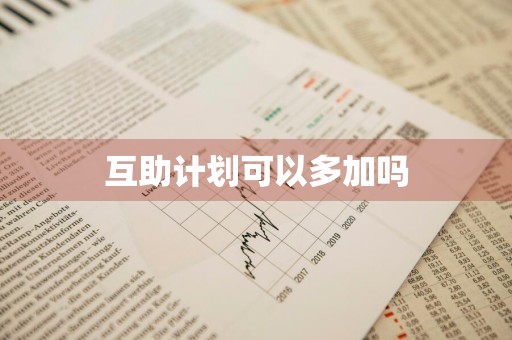 互助计划可以多加吗