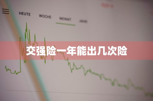 交强险一年能出几次险