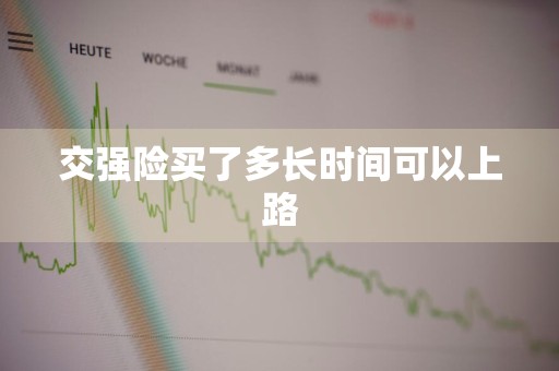 交强险买了多长时间可以上路