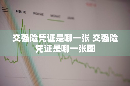 交强险凭证是哪一张 交强险凭证是哪一张图
