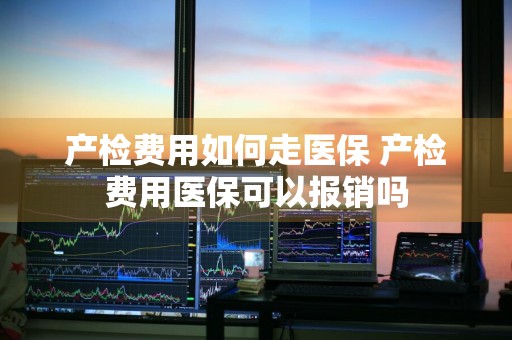 产检费用如何走医保 产检费用医保可以报销吗