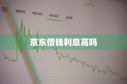 京东借钱利息高吗