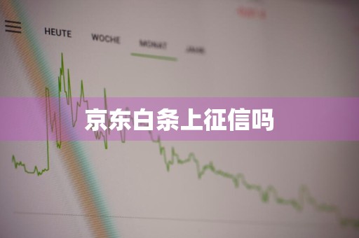 京东白条上征信吗