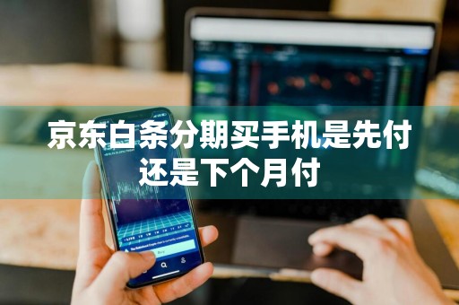 京东白条分期买手机是先付还是下个月付