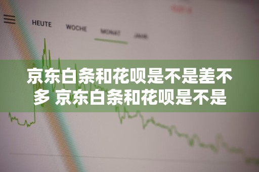 京东白条和花呗是不是差不多 京东白条和花呗是不是差不多的